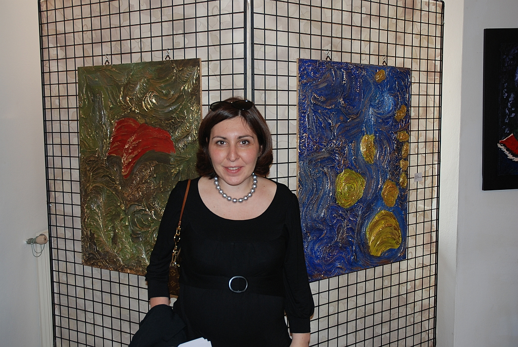 Sonia Vangi alla mostra Matrix